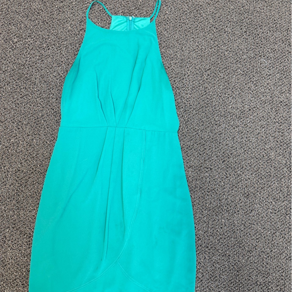 Lulus elegant cocktail dress, Green size large
